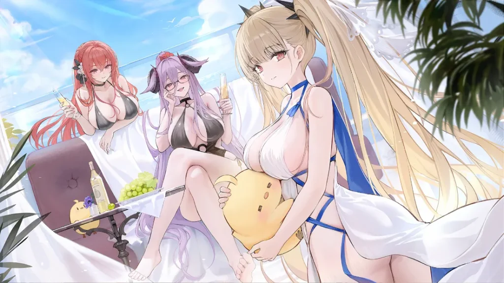 2k舰娘角色壁纸二次元美少女背景图片